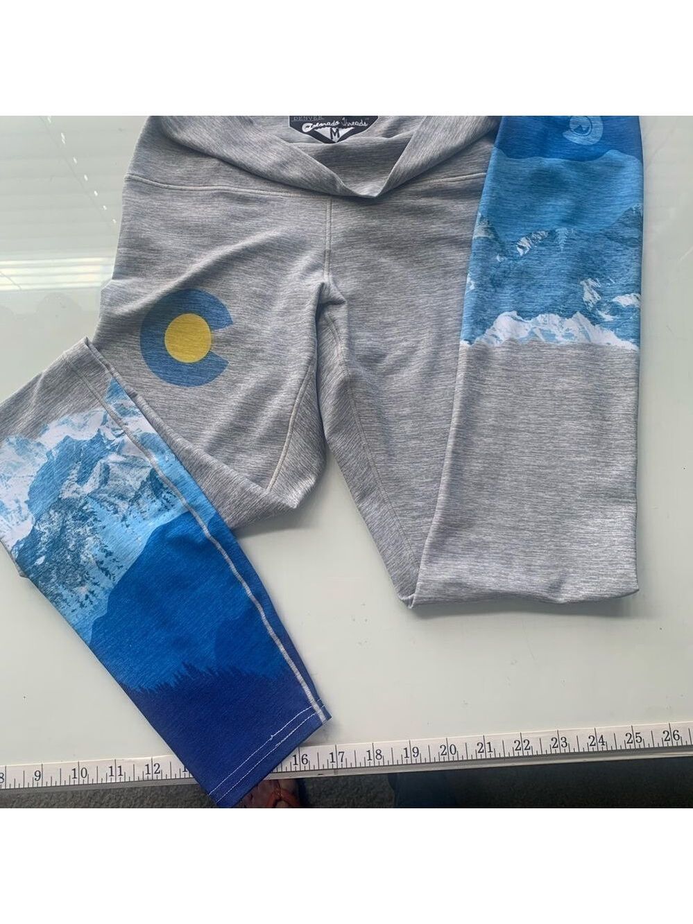 Colorado Threads Live Free leggings - Picture 2 of 2